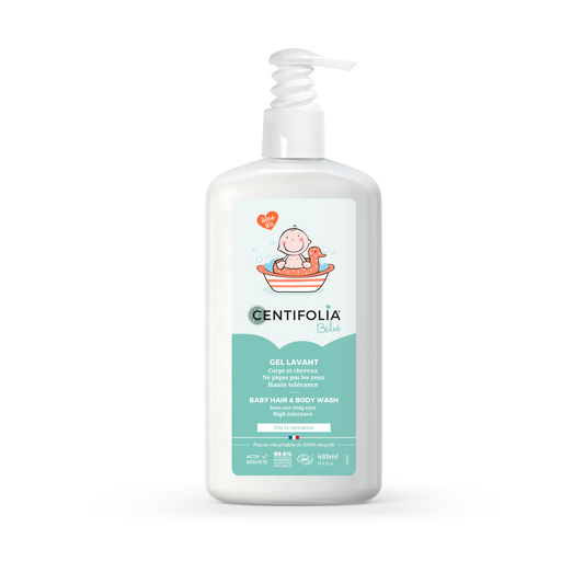 有機嬰兒柔潤髮膚沐浴露 485 ml