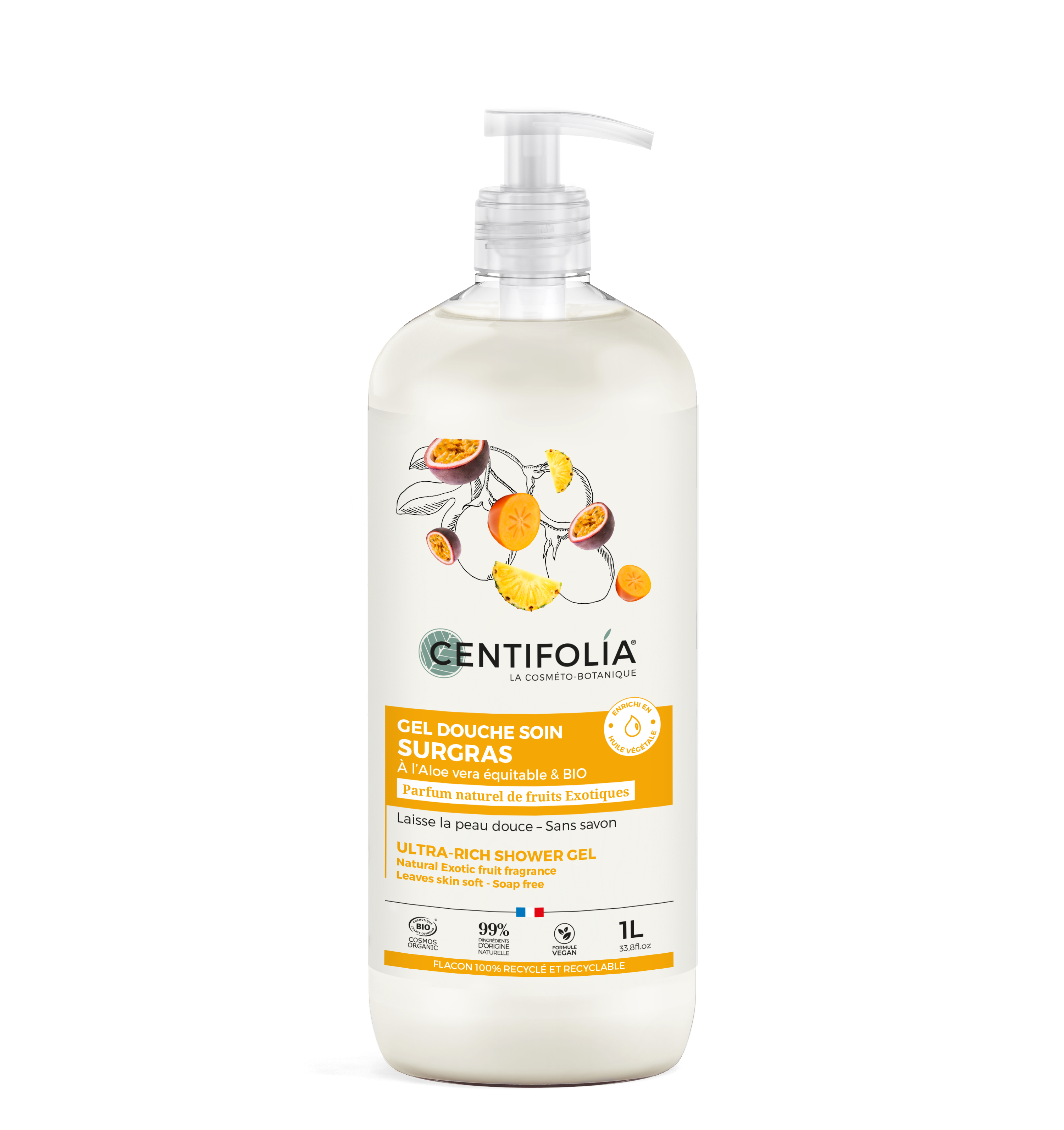 有機熱帶果香潤澤沐浴露