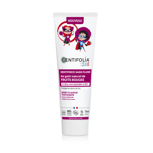 有機小紅莓無氟護齒兒童牙膏 75 ml
