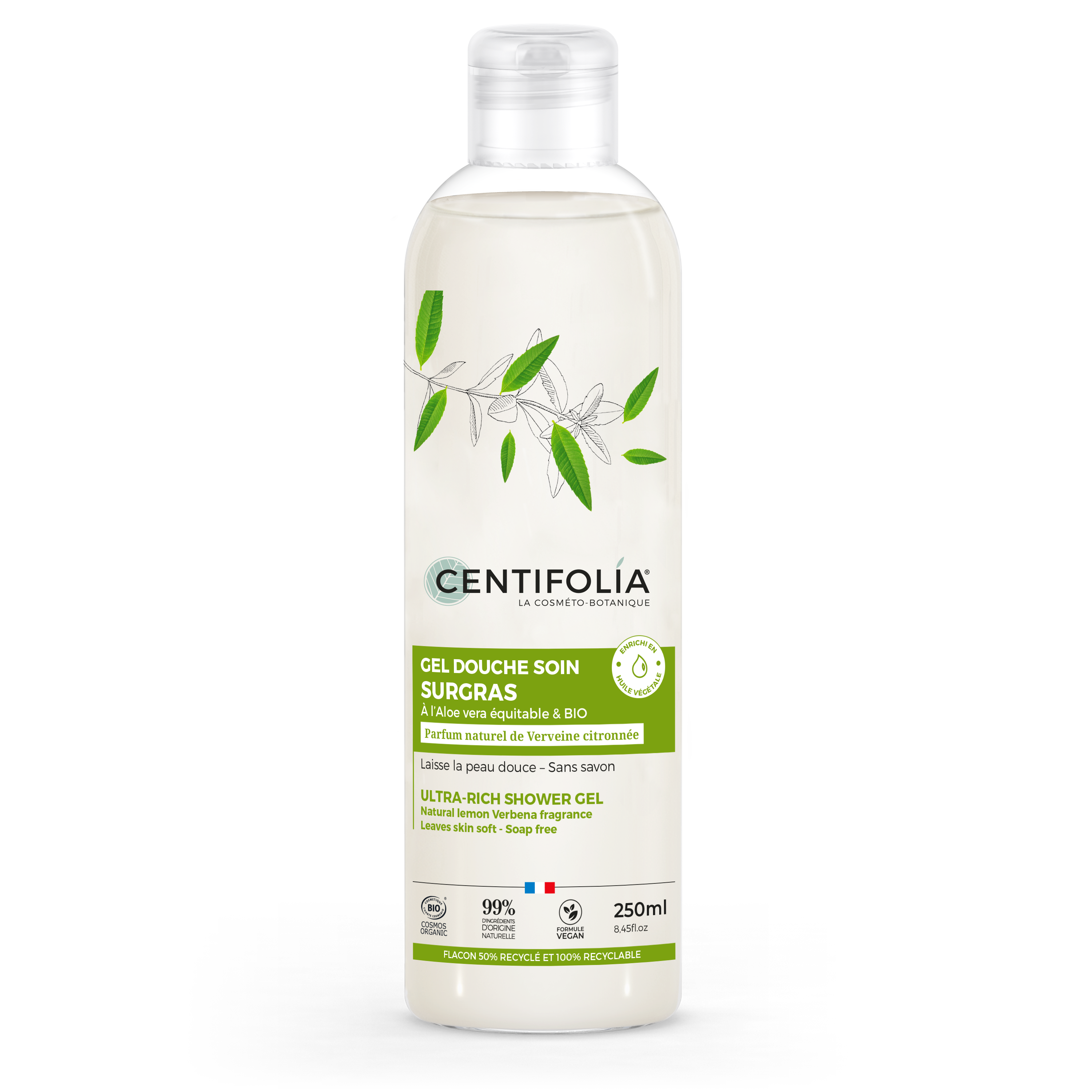 有機馬鞭草檸檬沁潤沐浴露