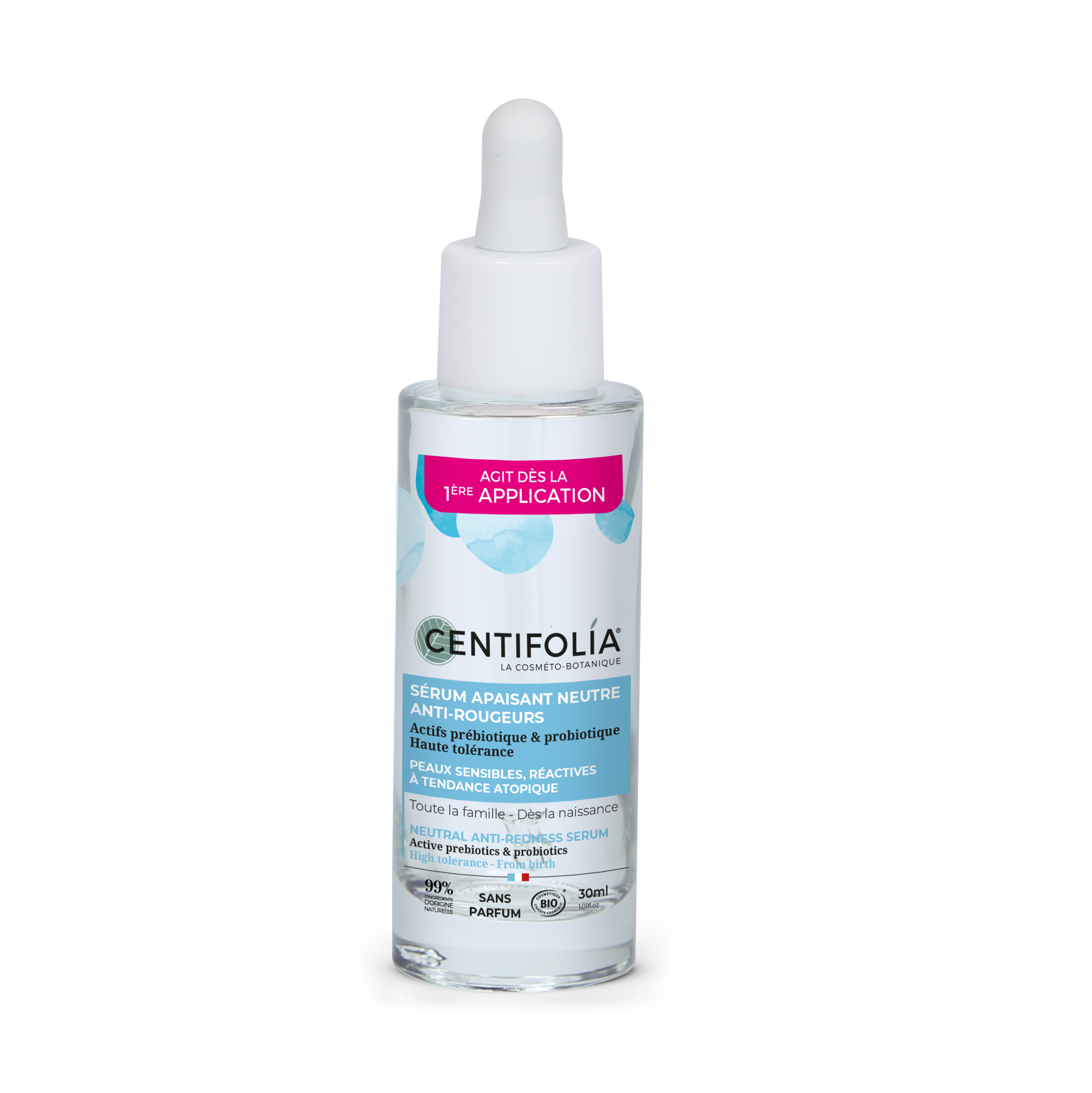有機益生元無添加極溫和抗紅舒敏精華 30 ml