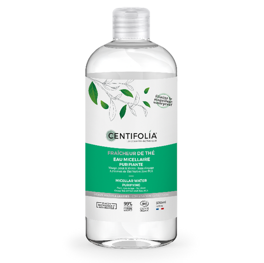 有機綠茶淨膚卸妝潔膚水 500 ml
