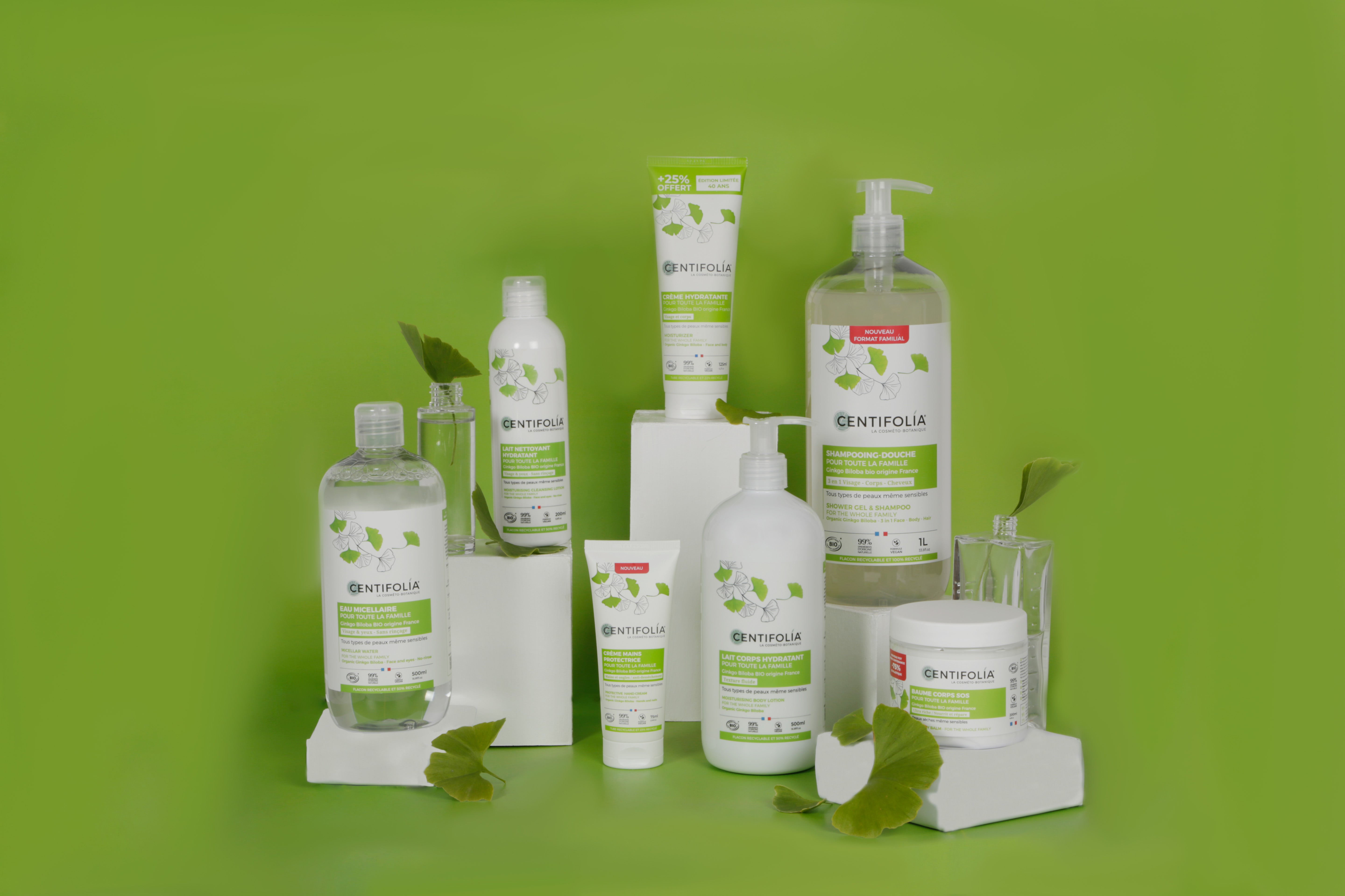 有機銀杏極潤柔敏三合一洗髮潔膚露 1L